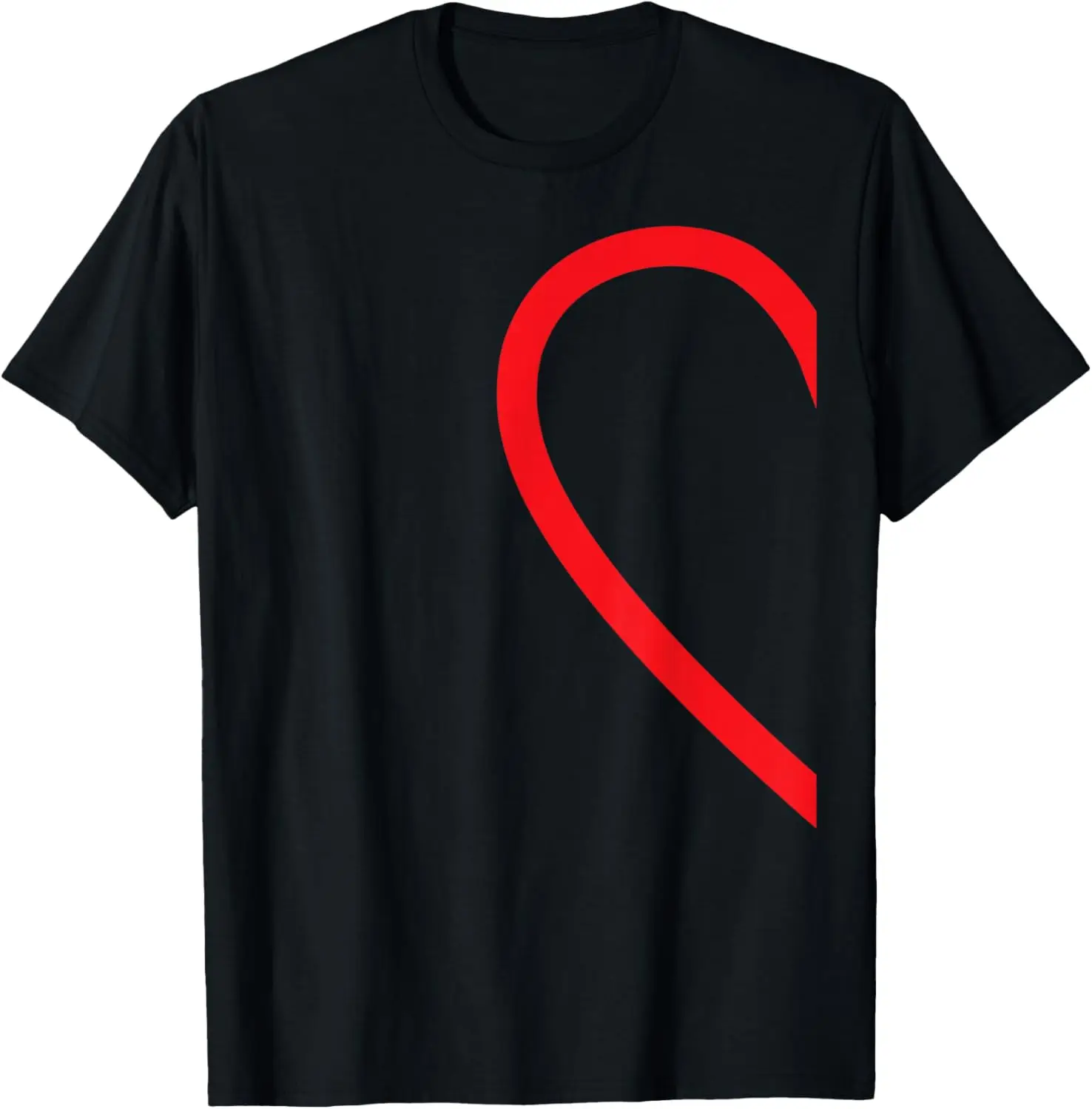 

Half Heart Left Side Couple T-Shirt Men Casual Cotton Short Sleeve Crew Neck Graphic Tee
