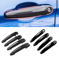 Gloss Black LHD Car Exterior Door Handle Covers Trims For BMW 1 3 Series E87 E90 E91 E92 E93 F30 X1 X2 X3 X4 X6 Auto Accessories