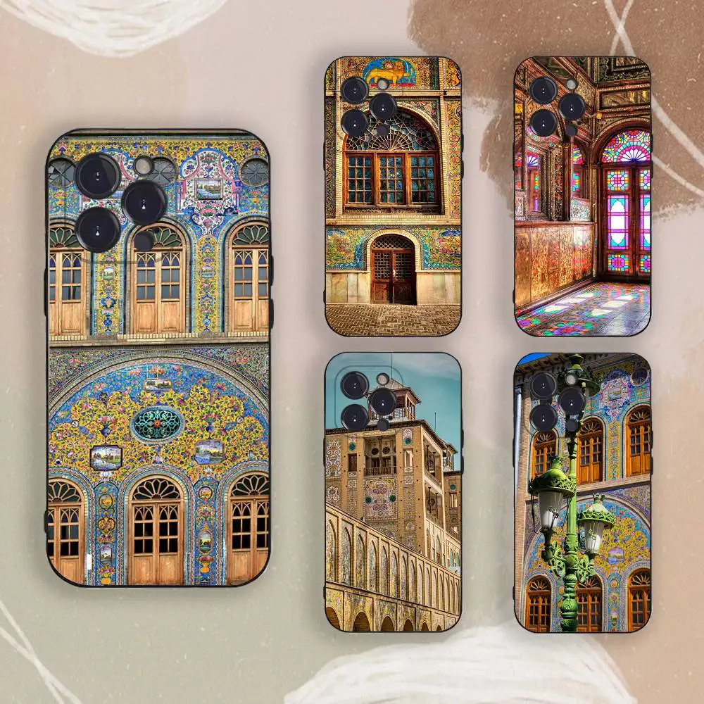 

G-Golestan Palace Iran Phone Case for iPhone 17,16,15,14,13,12,11,Pro,X,Xs,Max,Plus Shockproof Cover