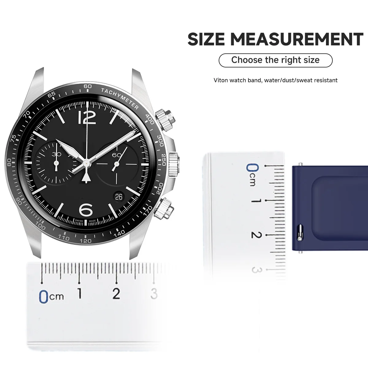 سوار من السيليكون لساعة سامسونج جالاكسي ، سوار معصم مريح لساعة اليد من شركة سامسونج s3 ، وgtr ، و 22 ، و 46