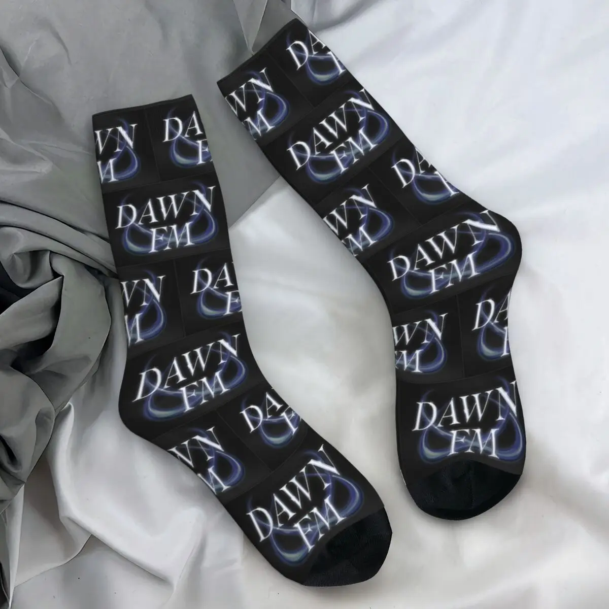 The Weeknd Blinding Lights Dawn FM Stockings Graphic Harajuku Socks Autumn Non Slip Socks Men's Climbing High Quality Socks