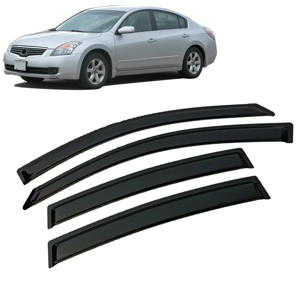 

Window Visor for Nissan TEANA Altima L32A Sedan 2007 2008 2009 2010 2011 2012 Wind Deflectors Rain Guards Door Visor Vent Shades
