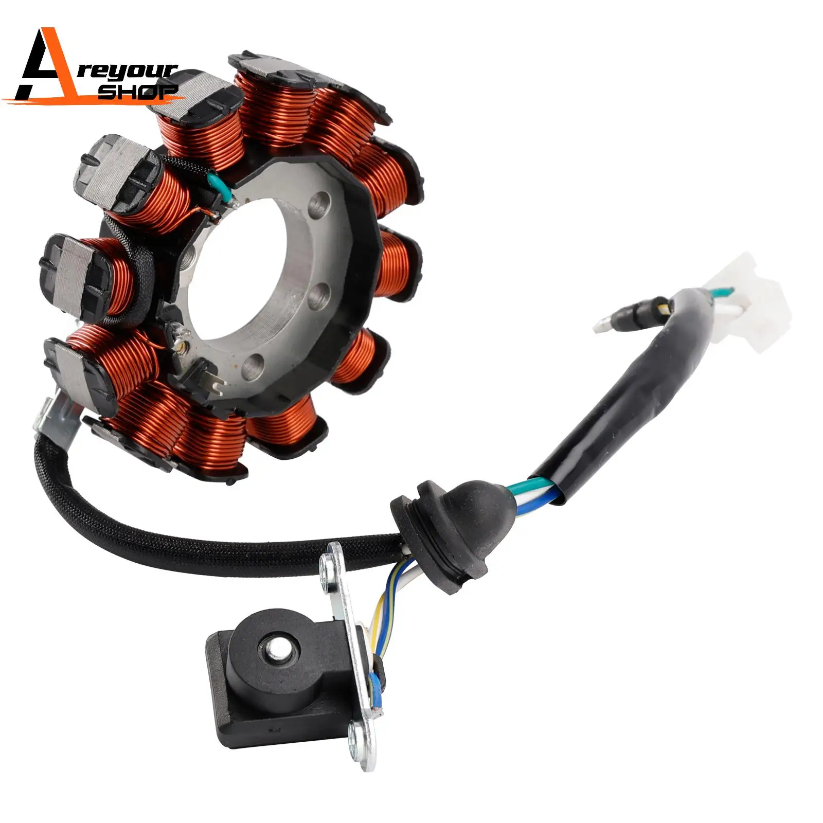 

12 Poles Stator Generator 31120-K73-V41 for Honda AFS125 Wave 125 2018-2024