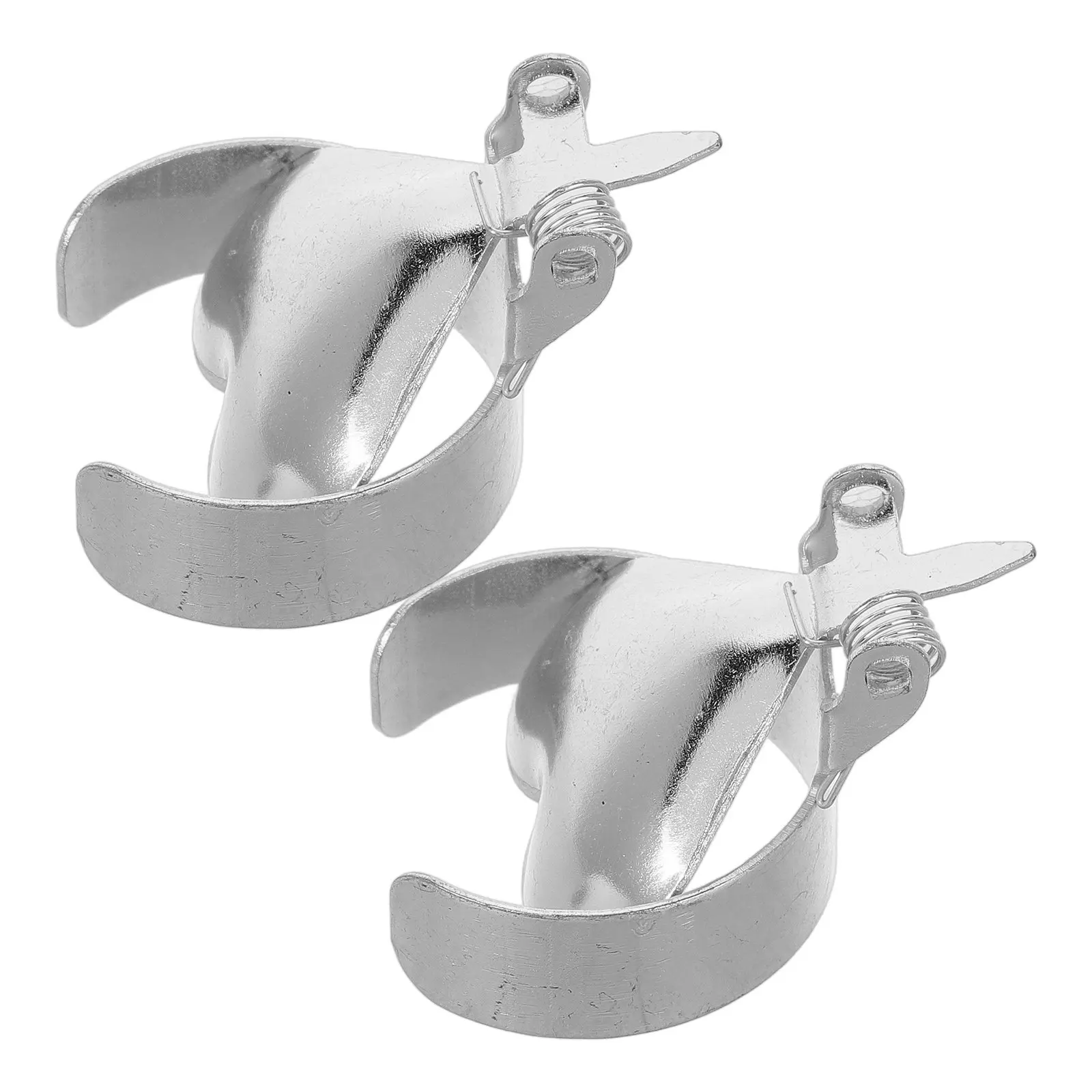 2Pcs Heart Shaped Snuffer Metal Wick Extinguisher Tool Prevent Wick Smoldering for Scented Accessories