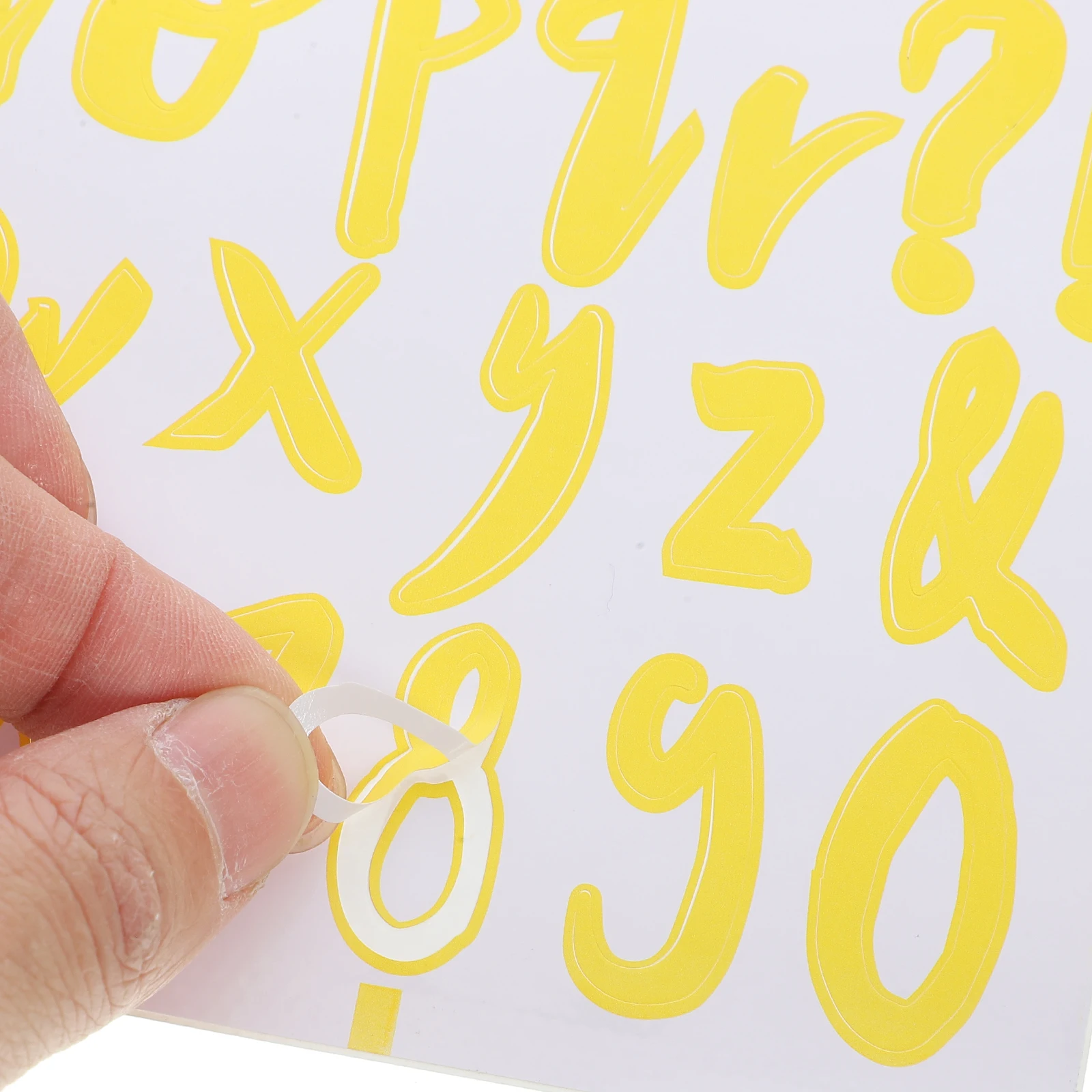 

12 Sheets Alphanumeric Label Letter Stickers Scrapbook Number and Scrapbooking Diy Letters Colorful Alphabet