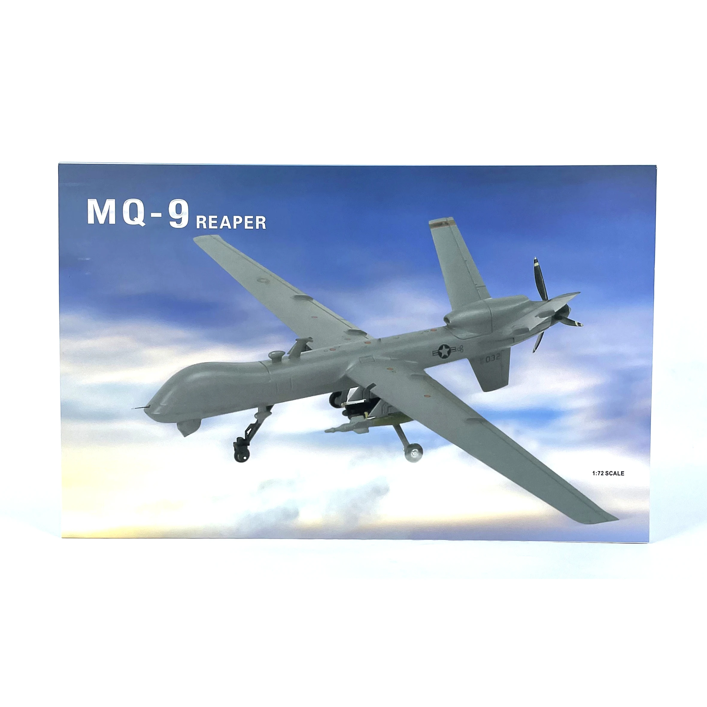 Modelo de Dron de combate MQ-9 de EE. UU. 1: 72, modelo de colección de productos terminados en aleación