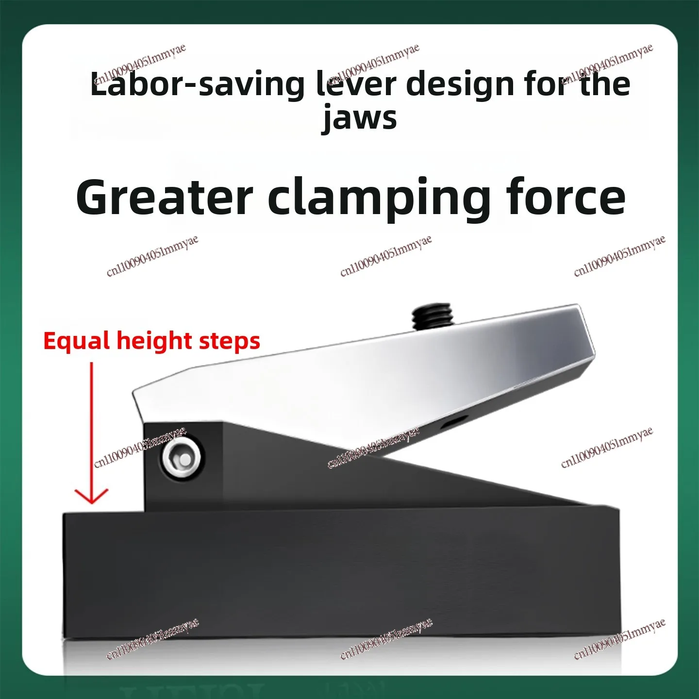 تركيبات الارتفاع في اتجاه واحد مركز التصنيع باستخدام الحاسب الآلي يموت الآلات الثقيلة قطع الجانب العلوي المضادة للاعوجاج ارتفاع متساوي نائب تركيبات #4