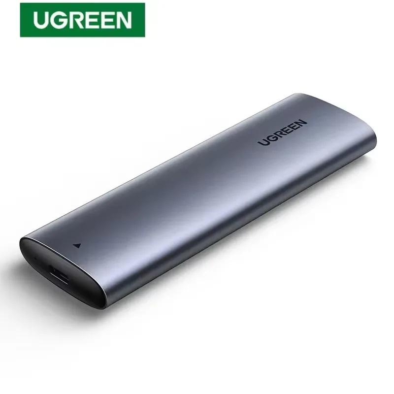 UGREEN CM400 M.2 NVMe SSD Enclosure Adapter 10 Gbps USB C 3.1 Gen 2 to NVMe PCIe M-Key Solid State Drive External Enclosure