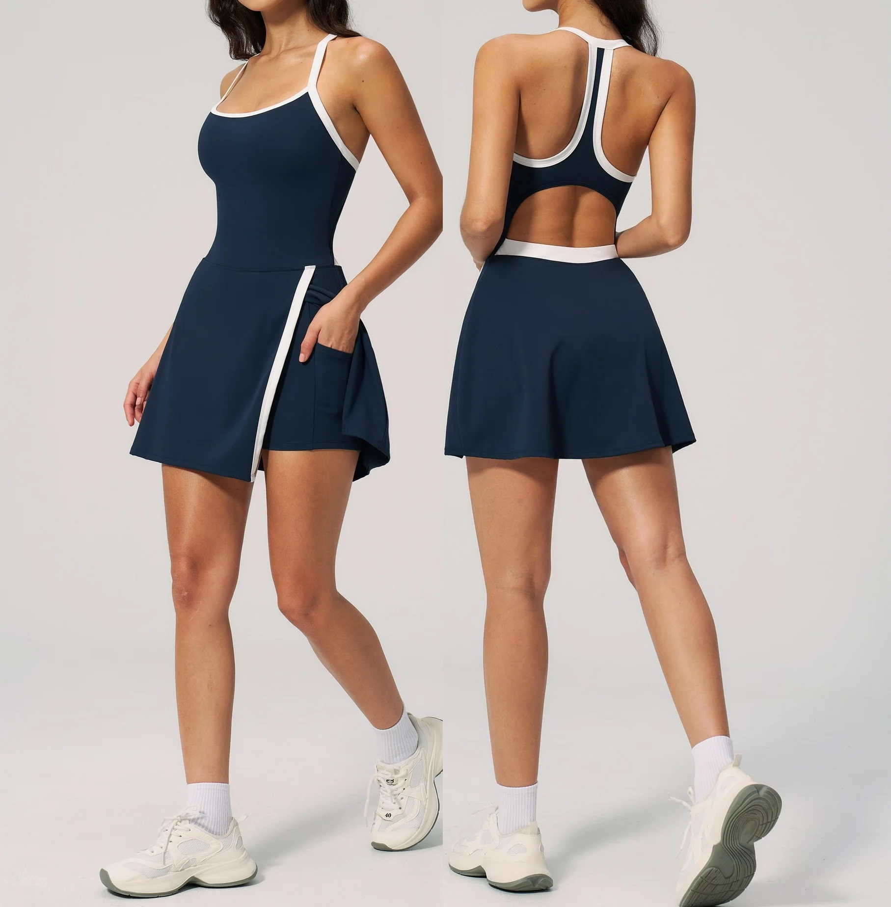Women Golf Tennis Sport Skirts - Yoga Fitness Dress recension och pris