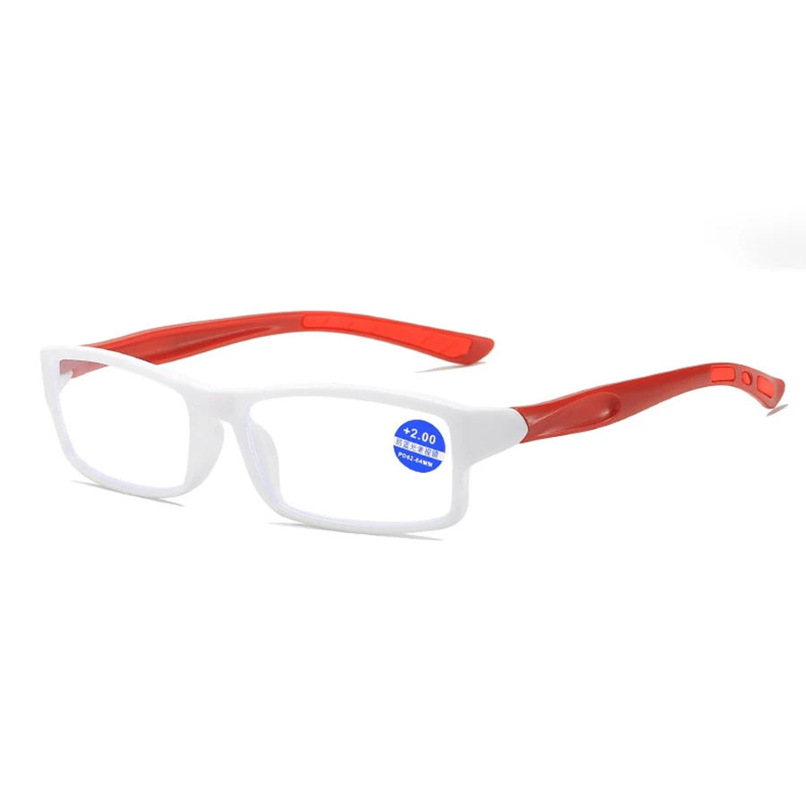 New Reading Glasses Women Anti Blue Light Sports Eyeglasses Fashion Man Small Frame Presbyopia Hyperopia Eyewear+1.0+2.0+3.0+4.0 image 6