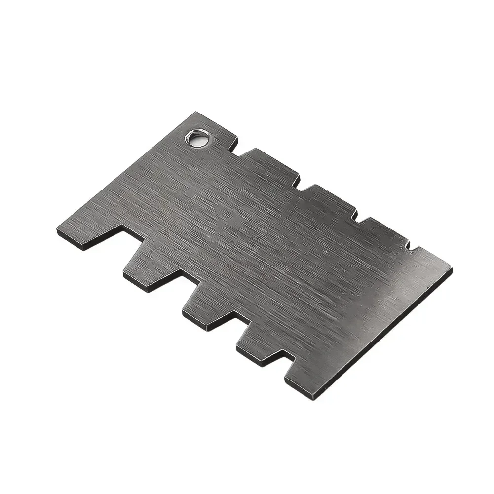 1pc Angle Gauge Carpenter Measuring Tool Thread Cutting Gauge Steel Angle Arc Model Angle Threads Screw Gauges Woodworking Tool