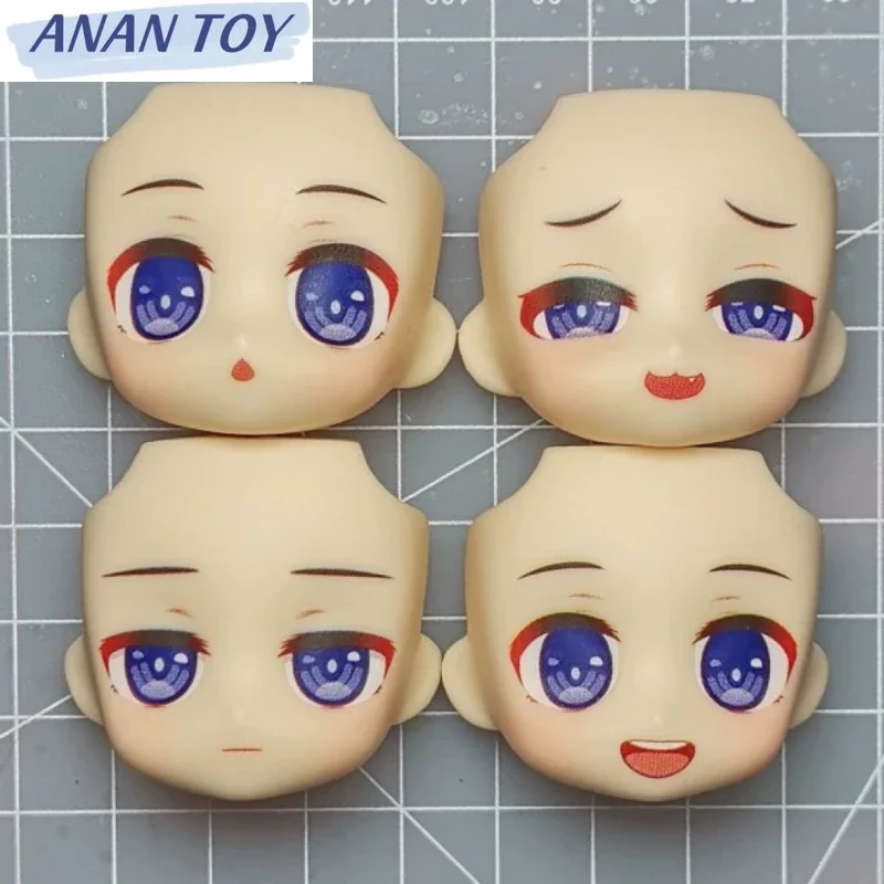 

Kawaii Wanderer Ob11 Face GSC Doll Handmade Water Sticker Faceplate Anime Cosplay Toy Accessories Free Shipping