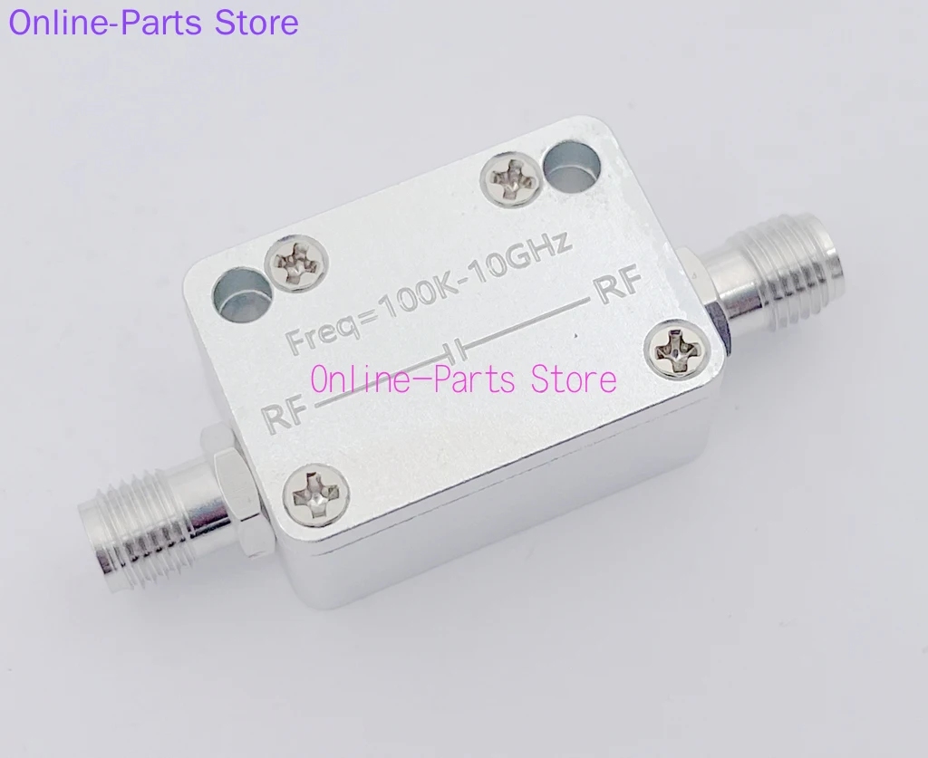 100K-10G RF Isolator SMA 50V Isolation Voltage Wide Band Range Low Insertion Loss