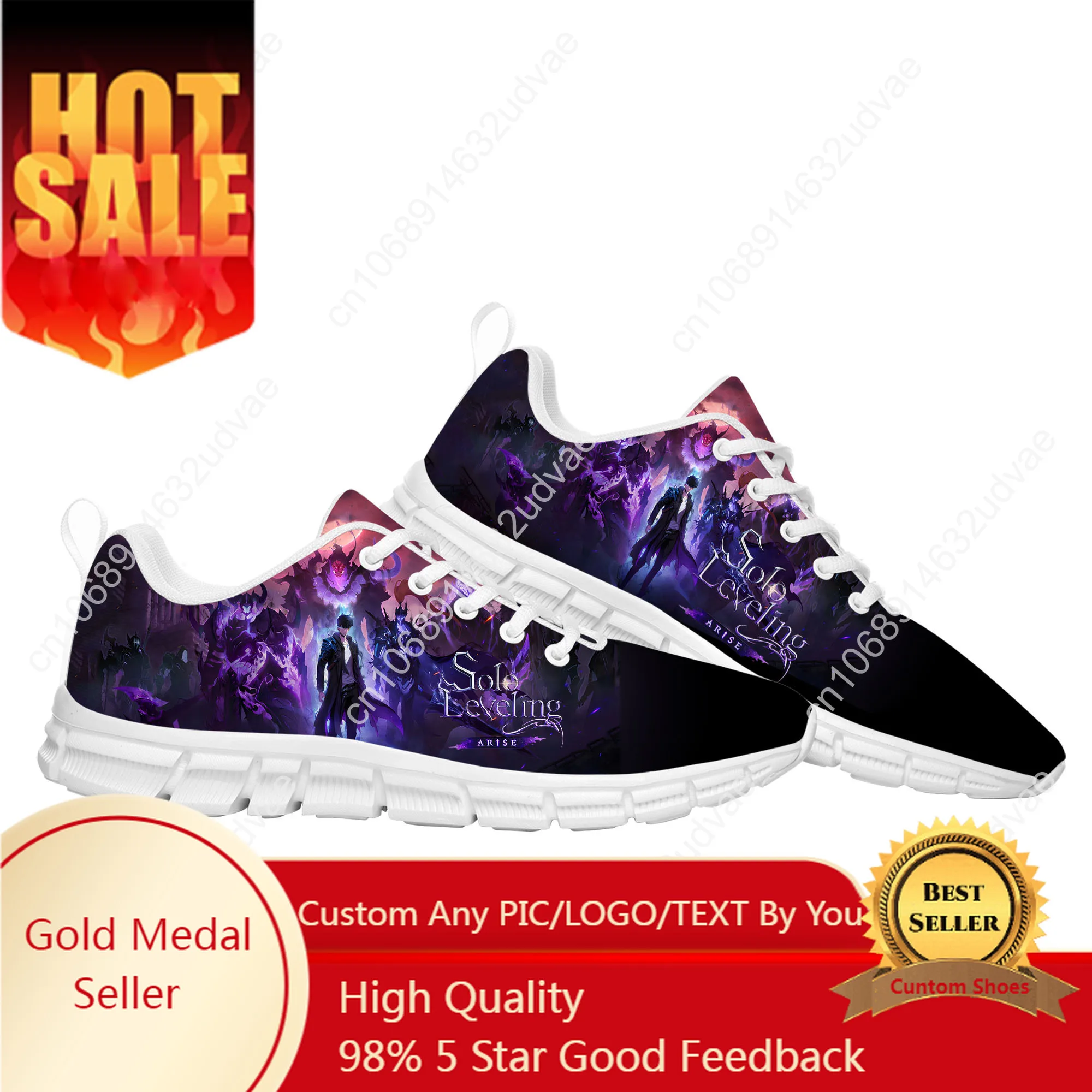 

Solo Leveling Wiki Sports Shoes Mens Womens Teenager Customized Sneakers Casual Custom Made Shoe High Quality Couple Shoes