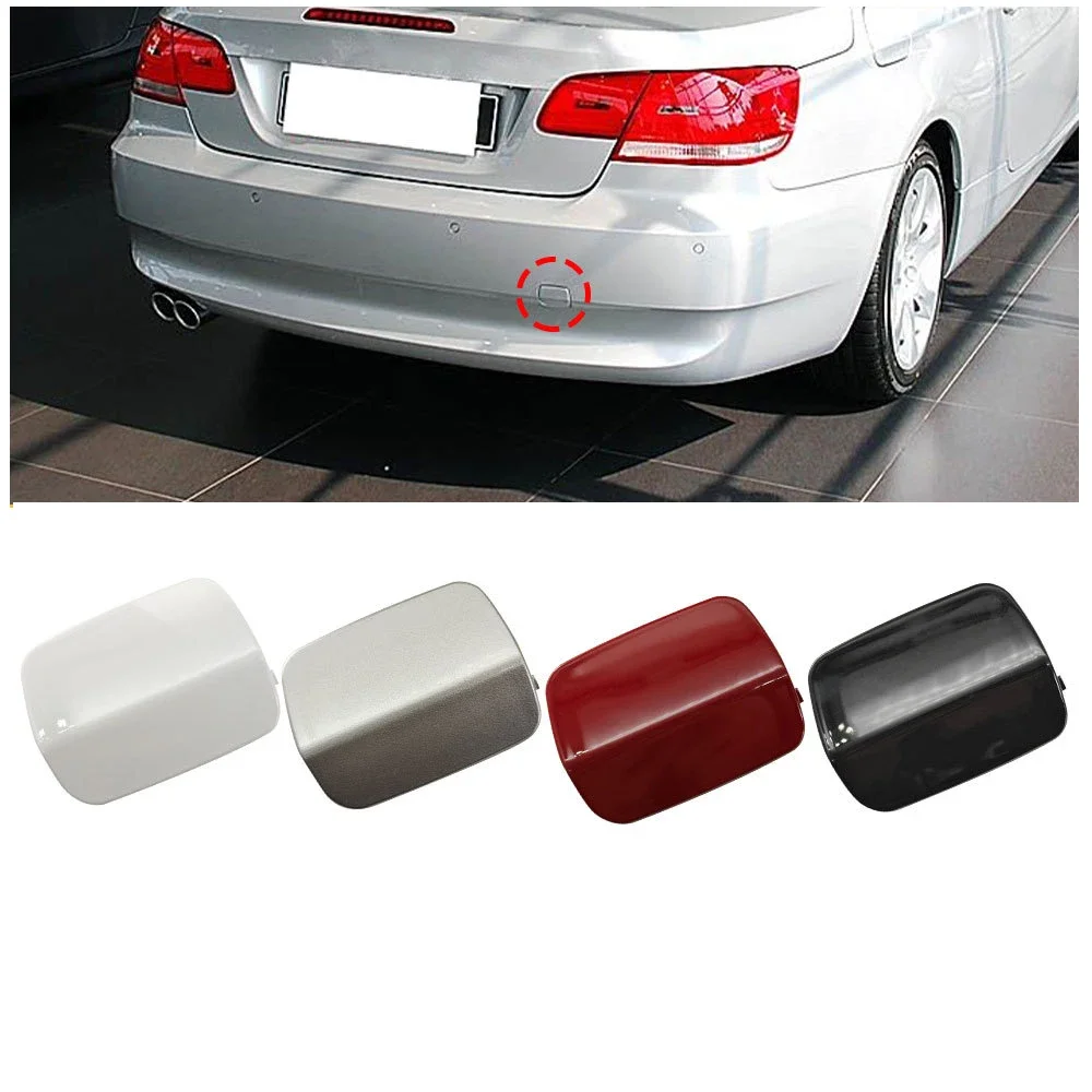 

For BMW 3 Series Coupe Rear Trailer Cover E92 E93 Rear Bumper Towing Hook Hole Cover 51127161497 2007-2009
