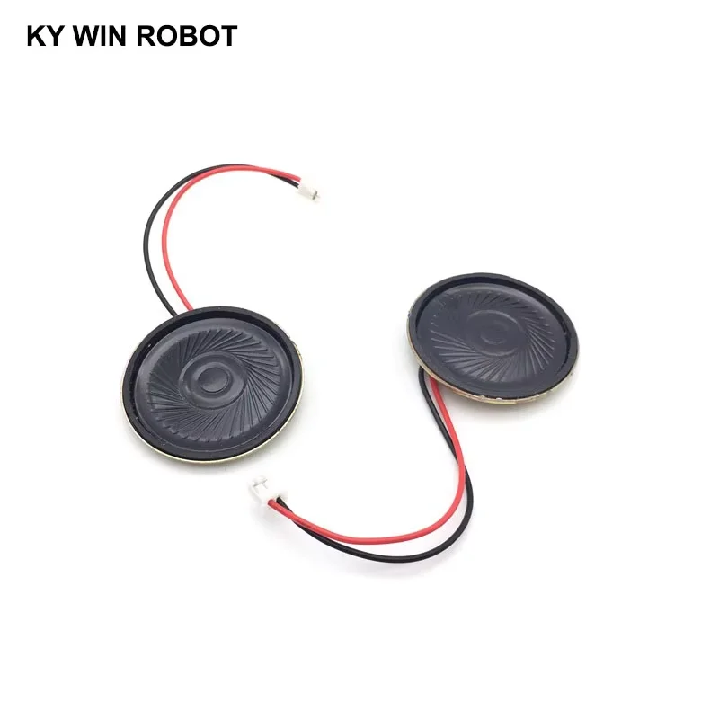 2pcs/lot New Ultra-thin speaker 4 ohms 2 watt 2W 4R speaker Diameter 40MM 4CM thickness 5MM with PH2.0 terminal wire length 10CM