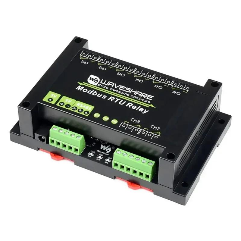 Interfaz RS485 de grado Industrial, placa de módulo de relé de 5v y 8 canales Modbus RTU, circuito de aislamiento, optoacoplador TVs Adi