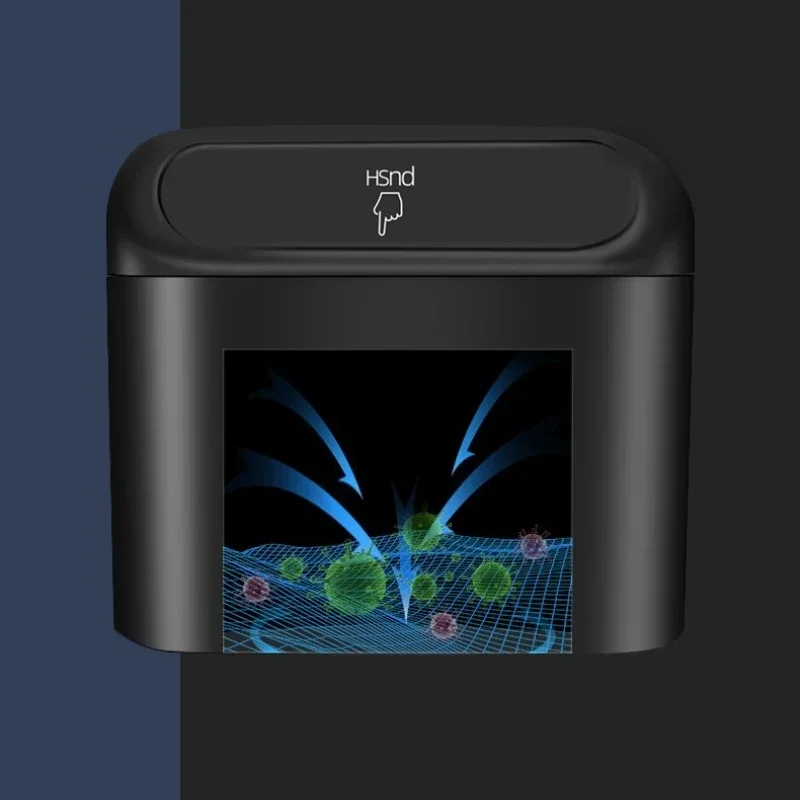 لبنز AMG سلة مهملات السيارة معلقة مركبة القمامة الغبار صندوق تخزين سلة المهملات لمرسيدس بنز AMG GLC GLB GLE CLA GLS Aut #2