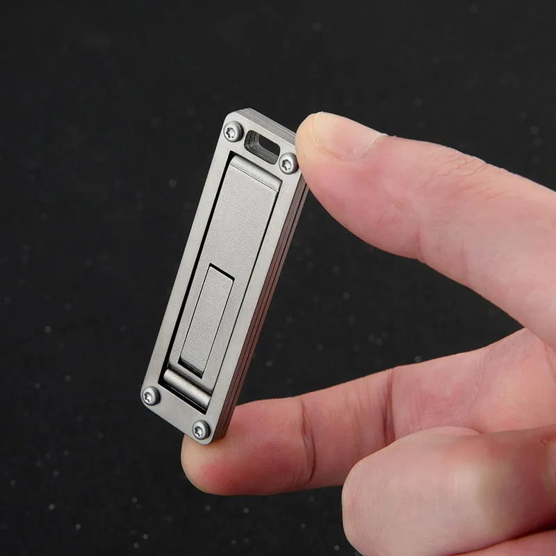Titanium alloy Desk Bag Hanger Multifunctional EDC Tools Desk Edge Backpack Hook Keychain Buckle - Image 3
