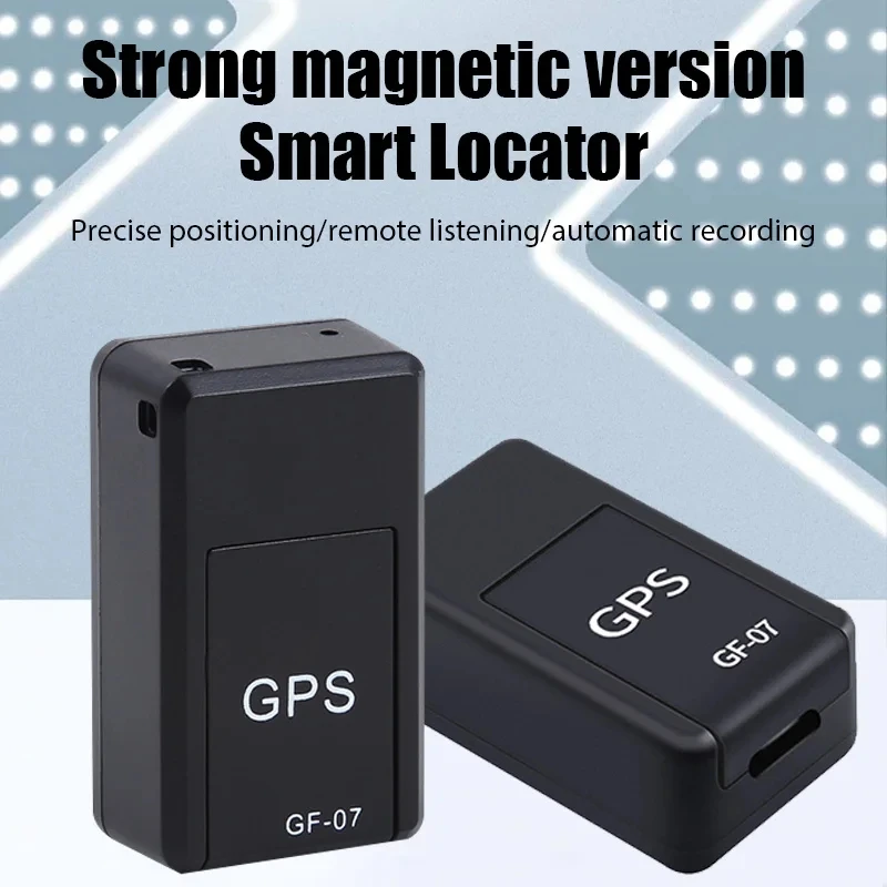 GF07 Magnetic Mini Car Tracker GPS Real TimeTracking Locator Device Magnetic GPS TrackerReal-time Vehicle Locator Pet Tracker