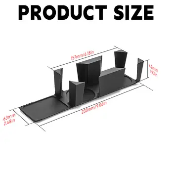 10 最佳銷售 汽車方形杯架 - №10
