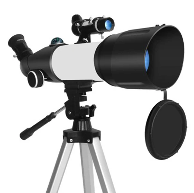 70mm Aperture 360- degree Rotating Sight Telescope Large- caliber HD Sky Watching and Sightseeing Astronomical Telescope