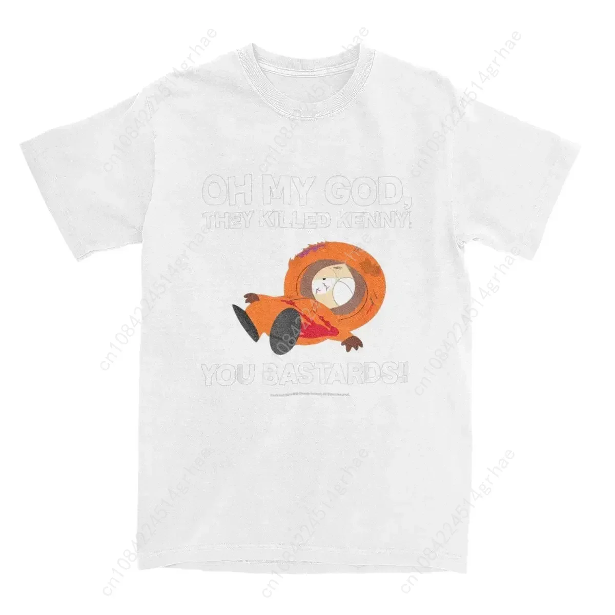 Short Sleeved Round Neck Y2k Tshirt Men New in Top & Tees Mens T-Shirt Camisetas Southpark Oh My God They Killed Kenny 70261