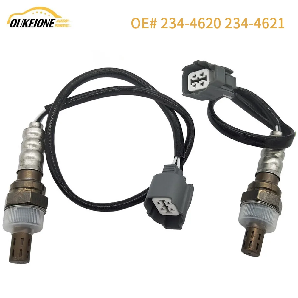 

For Honda Accord 2.3L 1998 1999 2000 2001 2002 Upstream Downstream O2 Oxygen Sensor lambda 2pcs 234-4620 234-4621 Car Filter