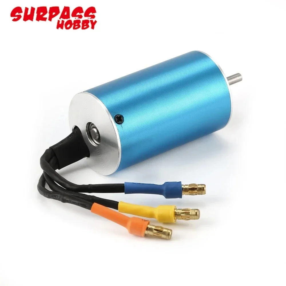 Brushless Motor 2838 3200KV/3600KV/3800KV/4500KV/4700KV/5300KV/5500KV/6200KV & 35A ESC for 1/14 1/16 RC Car Boat Surpass Hobby