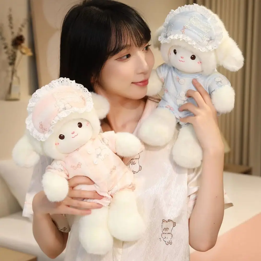 Cute Soft Pajama Sheep Fluffy Cartoon Gentle Cozy Sheep Gift