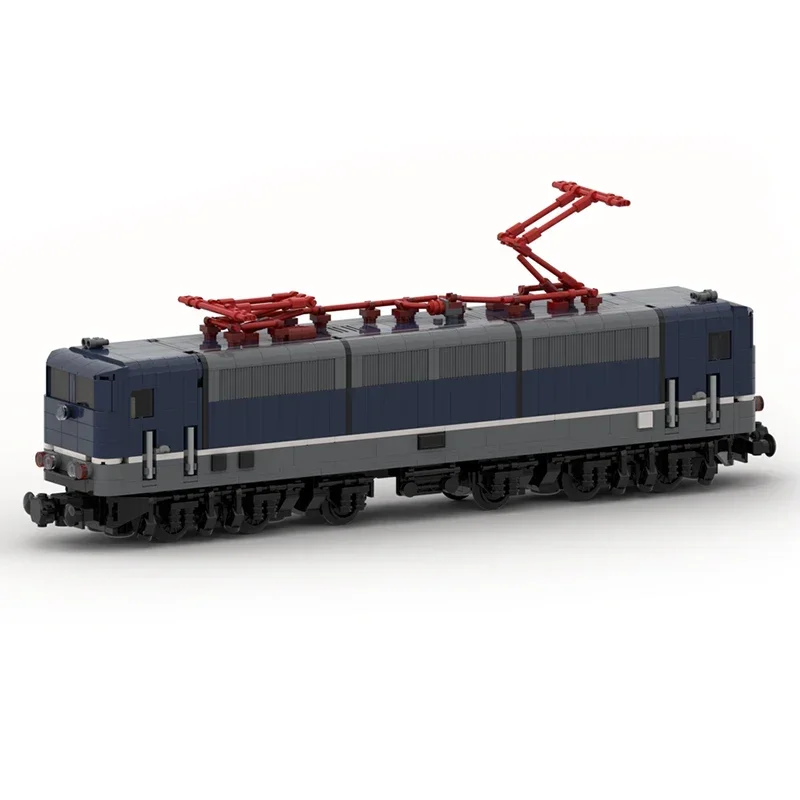 Stadt High-Speed Zug Modell Moc Gebäude Ziegel DB-Baureihe Zug Technologie Modulare Blöcke Geschenk Weihnachten Spielzeug DIY Sets montage