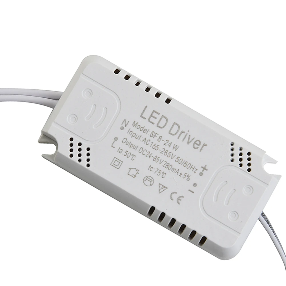 Adapter LED Driver Replacement Transformer 240-300mA 40-60W 60-80W 8-24W 24-40W AC165-265V Durable Performance