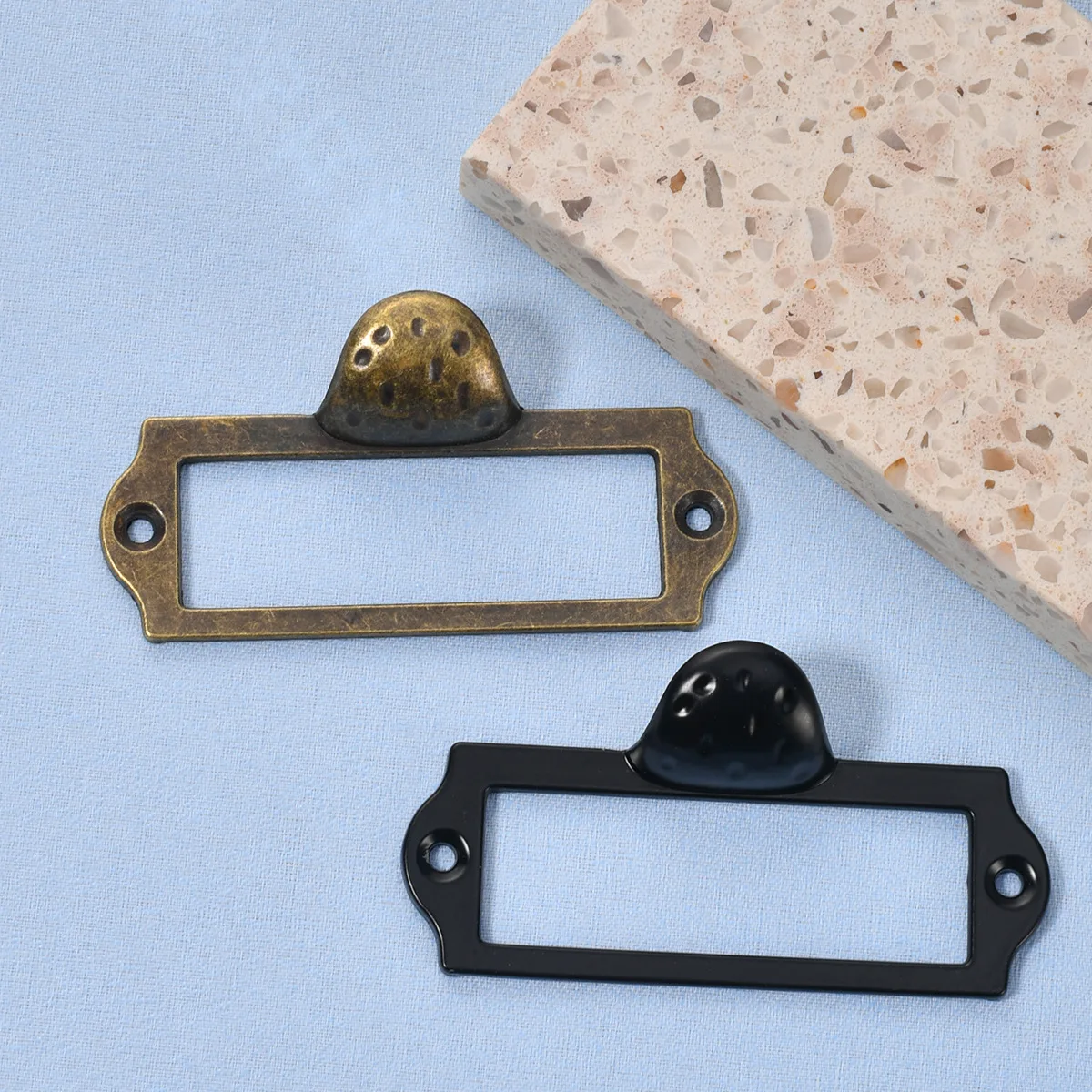 Vintage Cabinet Label Pull Fra - Woodworking Names recension och pris