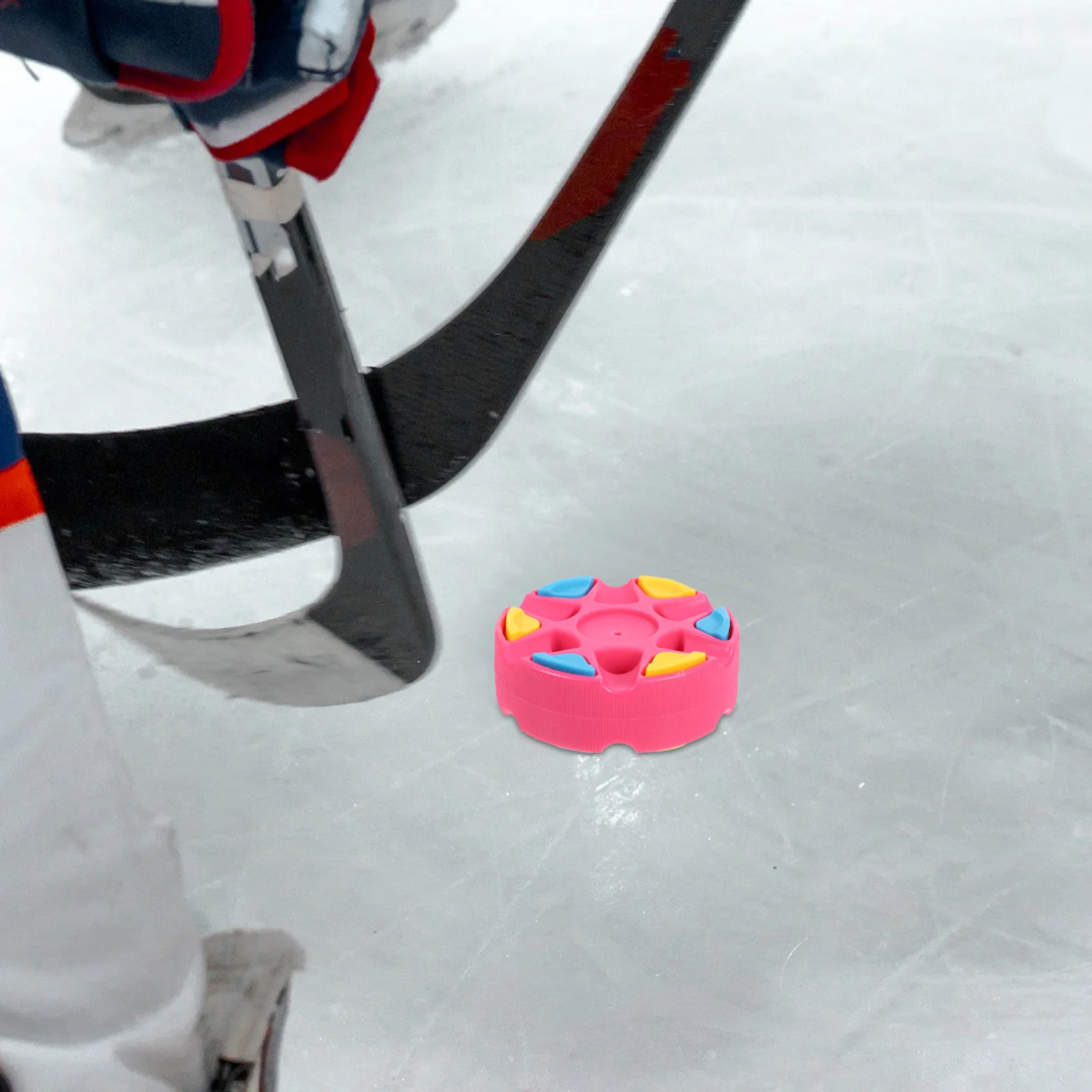 

Roller Puck Reusable Ice Ball Training Puck Set For Indoor Outdoor Practice Street Hockey Pucks Sports Hockey Supplies