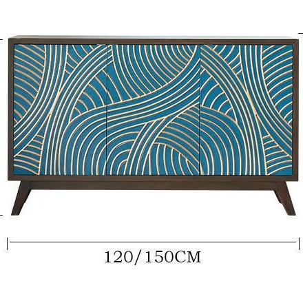 CX light luxury entrance entrance cabinet, all solid wood Italian entry shoe cabinet, living room partition cabinet at home