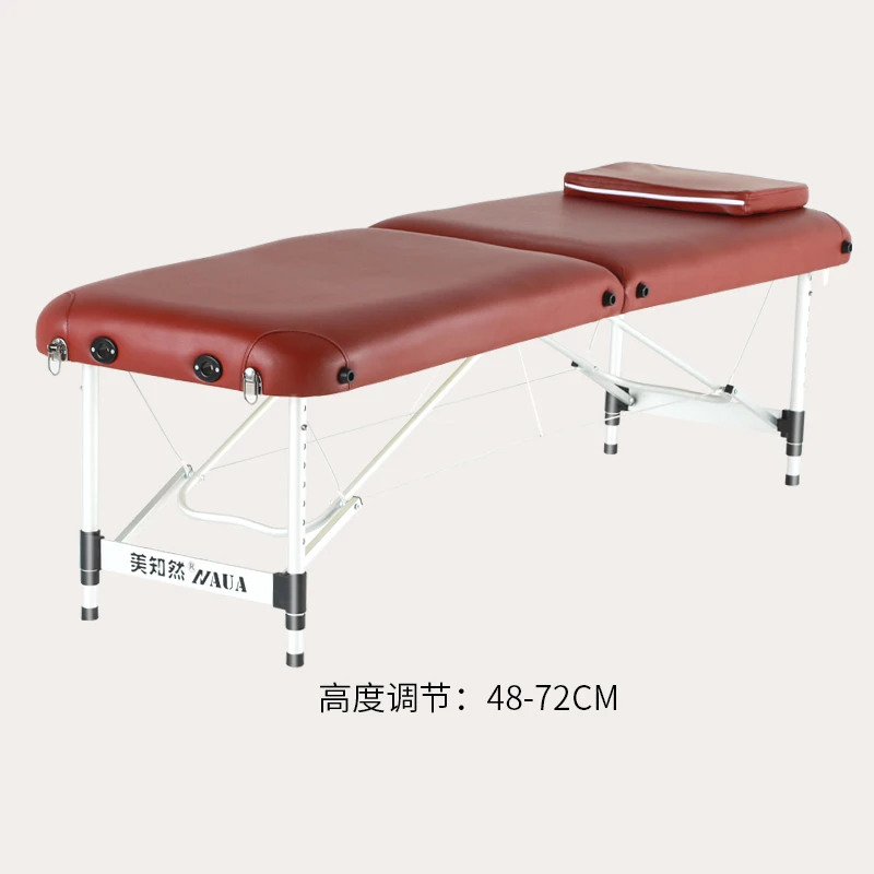 Mesa de masaje plegable para terapia, mesa de masaje de pestañas ajustable para tatuaje, muebles de belleza médica para el hogar, Lettino Estetista BL50MB