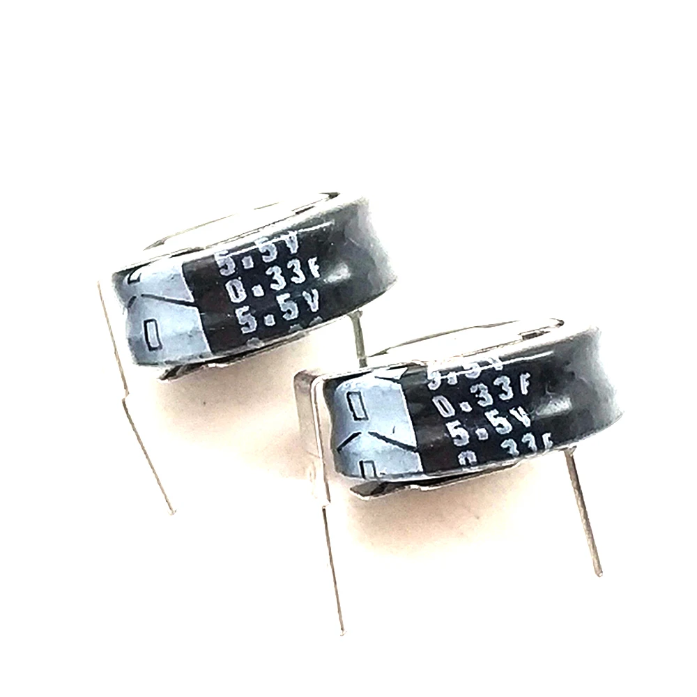 

Super Capacitors DXN Series 5.5V 1.5F DXN-5R5V155U V-Type Condensatore Ultra Capacitor Supercondensatore SuperCapacitor