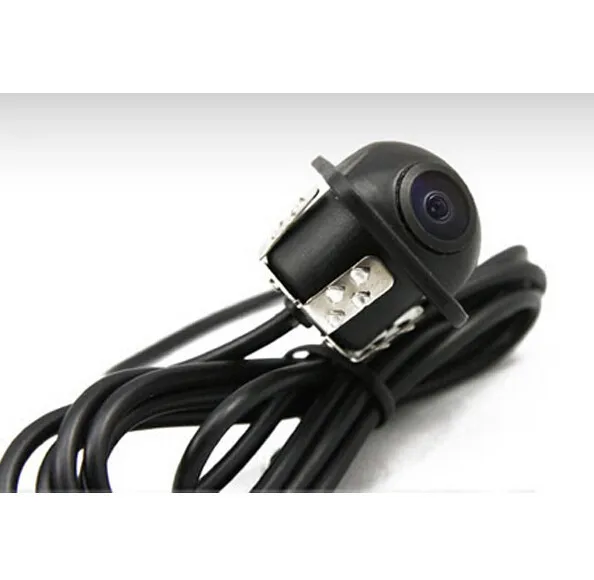 Car Rear View Camera Reverse Backup Color Camera Night Vision Wide-angle Panoramic Head Car Rearview Camera