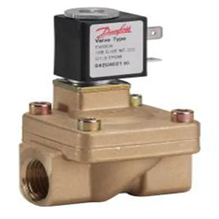 Brass Body, Normally Closed And Normally Open Model EV220A Direct Acting 2 Position/2 Pass Compact Solenoid Valve