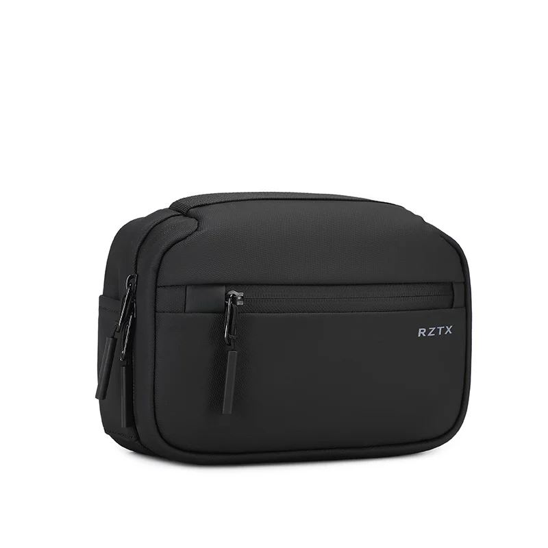 

High Quality Vintage Mini Travel Toiletry Bag with Zipper Closure Portable Design Multiple Pockets & Easy Organization