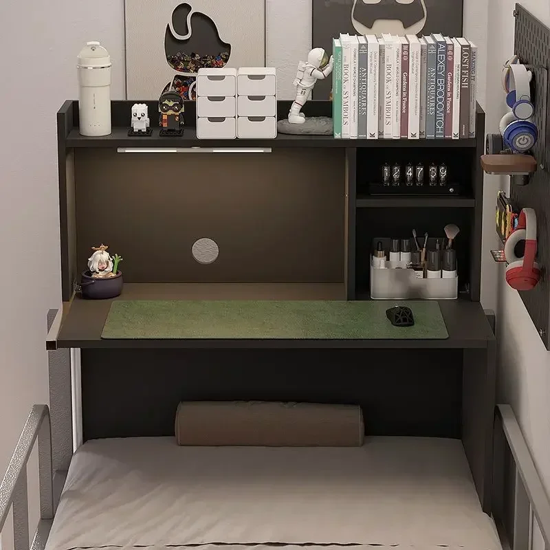 Bed Computer Desk University Dormitory Artifact Upper and Lower Bunk Lazy Learning Dormitory Bedside Desk