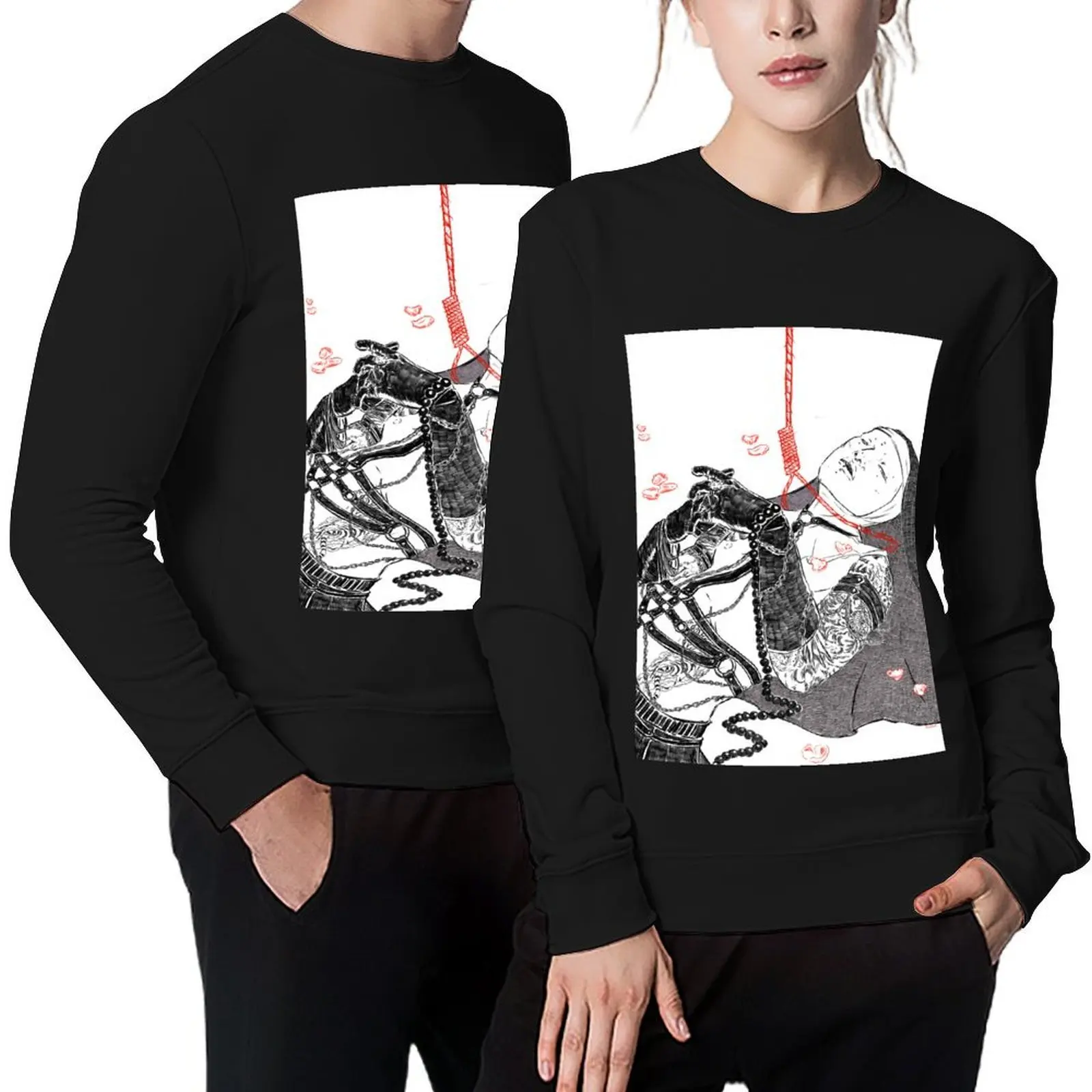 

Aka (lines) Pullover men's sweat-shirt men clothing fashion men men's winter sweater graphic sweatshirts