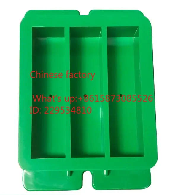 Cement mortar test mold, grouting material test block, mold box, 40 * 40 * 160, grouting and soft training, triple steel plastic