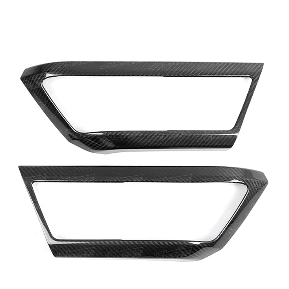 Carbon Fiber Inter Door Handle Covers For Land Rover Defender 90Ver 2020-2022