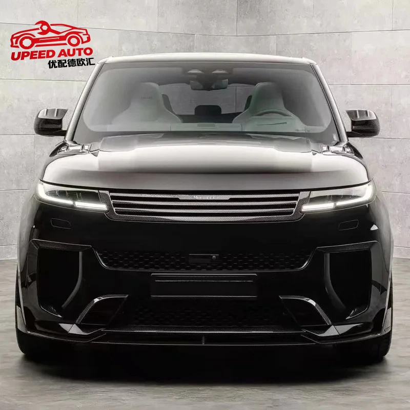 Suitable for MSY Carbon Fiber Kit New Range Rover Sport SV SVR 2024 Upgrade to M Style Body Kits Bumper Lip