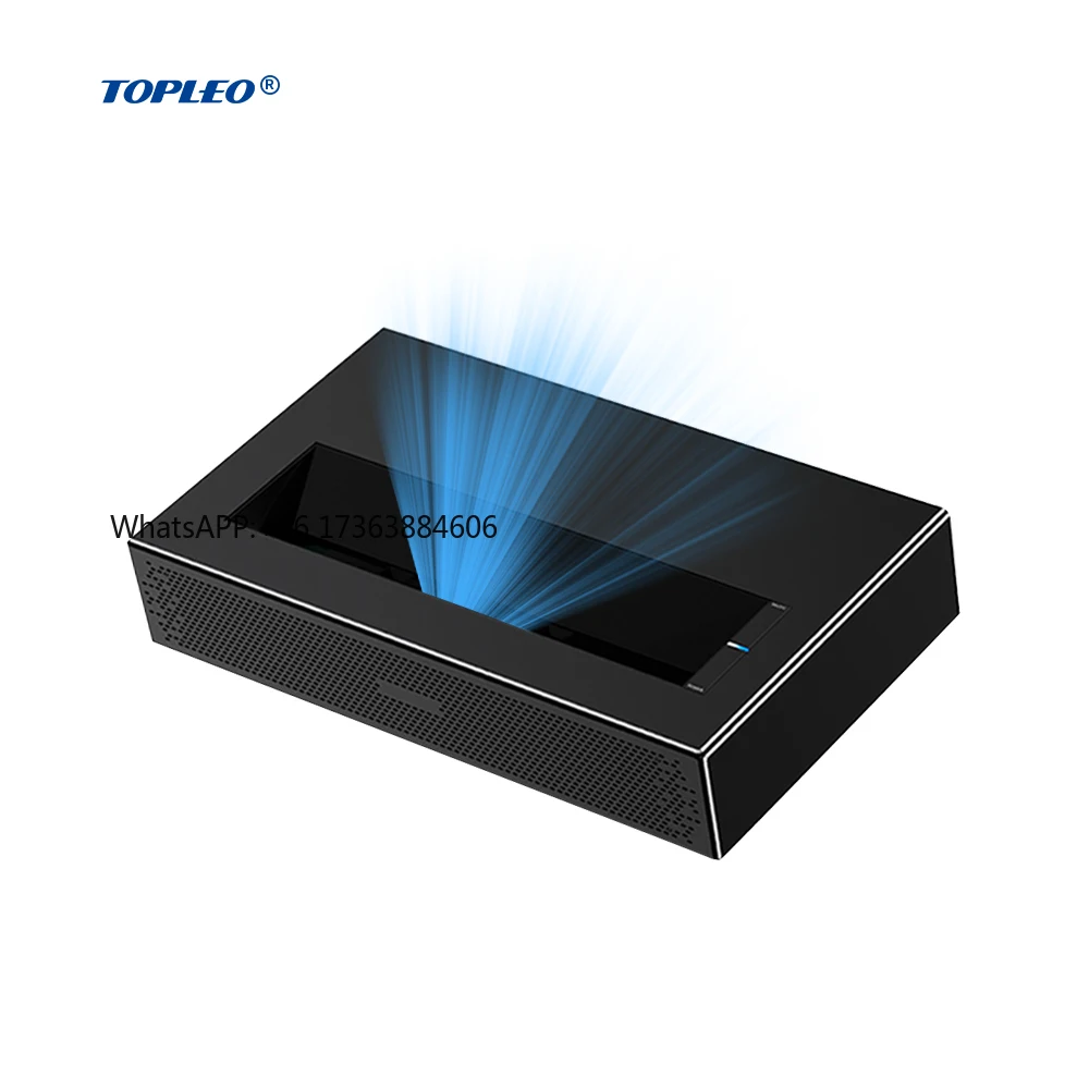 

Topleo Dlp Tv Projector Advertising Led 1080p Video Home Dlp Smart Mini 4k Android Projector Short Throw Proyectores