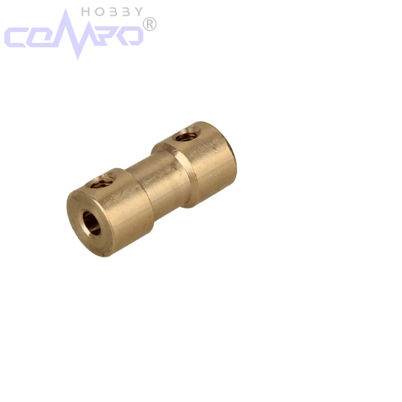 1Pc 2/3/3.17/4/5/6mm N20 Motor Shaft Coupling Coupler Connector Sleeve Adapter Brass Transmission Joint for RC Boat Car Airplane