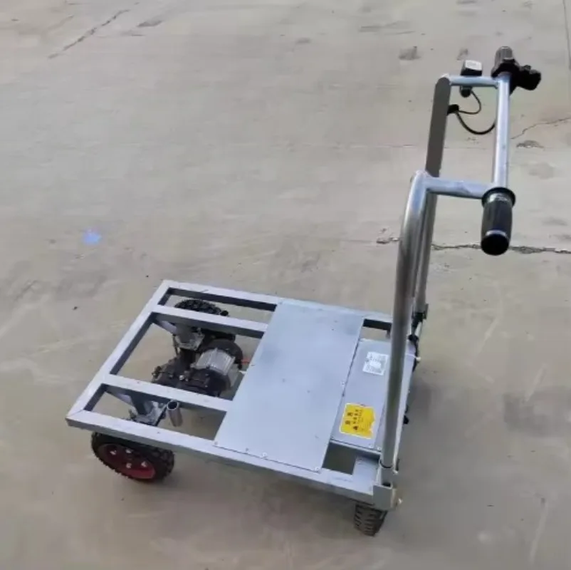 Electric Vehicle New Design Electric Platform Truck 4 Wheels Freight Tractor Truck