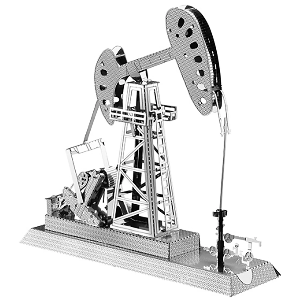 petroleum drilling 3D Metal Puzzle model kits DIY Laser Cut Puzzles Jigsaw Toy For Children