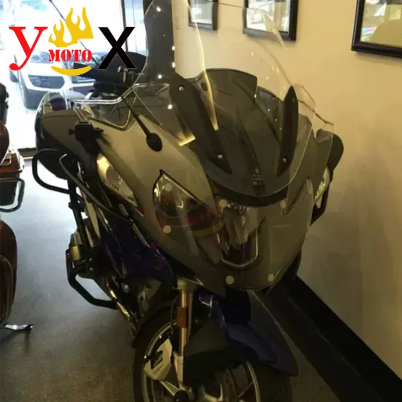 R1200 RT 14-21 دراجة نارية واضح 4 مللي متر/5 مللي متر 66 سنتيمتر الزجاج الأمامي الزجاج الأمامي الرياح الزجاج لسيارات BMW R1200RT 2014-2021 2015 2016 2017 #2